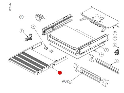 265945 nozni deska cpl slideout70