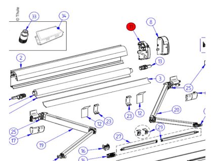 265960 sada koncove desky rh o5200 we