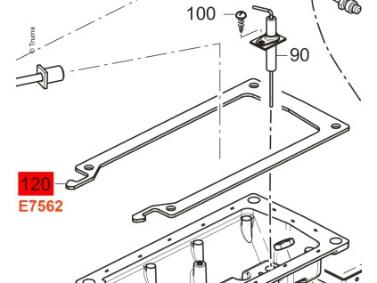 267613 tesneni pro vymenik tepla