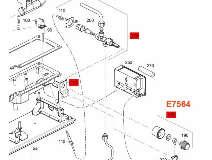 267619 bezpecnostni kohoutek zapalovani 30mbar