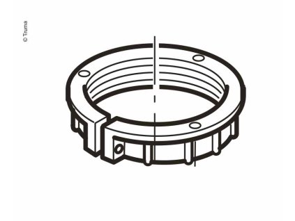 267640 sroubovaci krouzek pro kominovou cast
