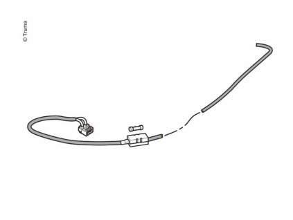 267661 pripojovaci kabel vcetne pojistky