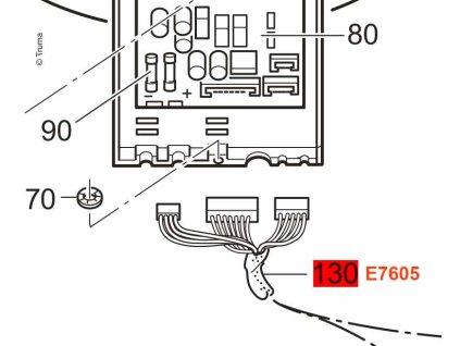 267715 kabelovy svazek c 6002 eh compl