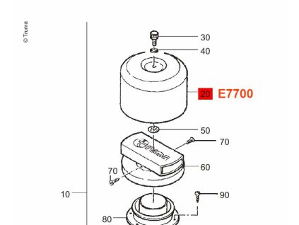 267973 stresni kominova krytka kmd