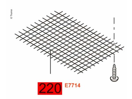 268003 spodni saci mrizka 140 x 242 mm