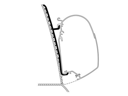 214576 adapter markyzy pro vysokou strechu omnistor