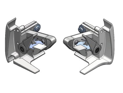 276595 celni panel koncovky vlevo bily