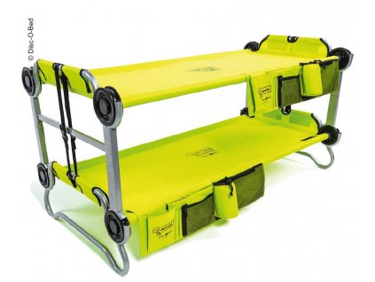 284542 detska patrova postel kids o bunk limetkove zelena na luzko max 91 kg