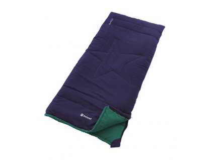 285076 champ detsky dekovy spaci pytel oceanska modr 150x70cm
