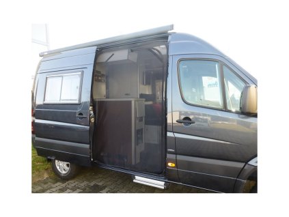 Moskytiéra na posuvné dvere vpravo pre VW Crafter >2016
