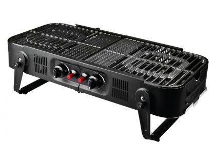 289870 plynovy gril se 2 horaky 3 3 kw skladaci piezoelektricke zapalovani