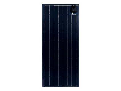 293782 jednoduchy solarni modul 100w cerny minimalne ohebny se sklenenou podpurnou deskou