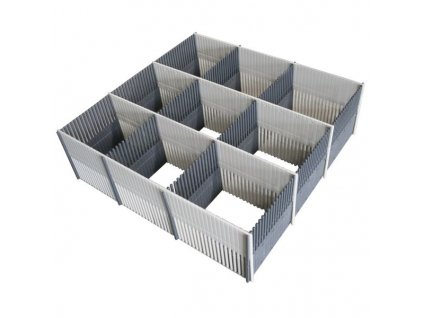 Odkladacie priestory Purvario MAXXI - dĺžka 330 mm, výška 100 mm (Farba Limetka/Antracit)
