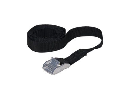 Napínací popruh pre zdvíhaciu strechu so sponou z nerezovej ocele