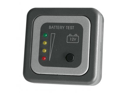 Tester batérií (Varianta Povrchový tester batérií hnedej farby)