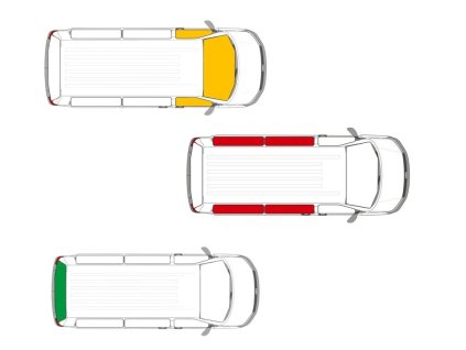 Vnútorná termoclona pre Citroen Jumpy/Fiat Scudo/Peugeot Expert od roku 2016