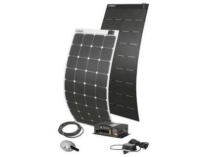 Solárna súprava Carbest 12V - 80 až 160 W - podľa vášho výberu (Solárny set Power Panel flex 150 Pro čierna)