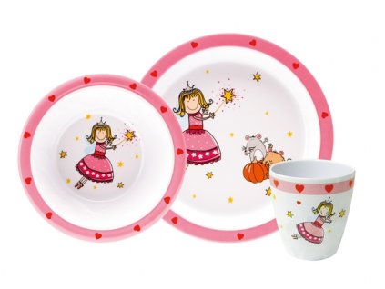 304855 melaminova sada detskeho nadobi kouzelna vila