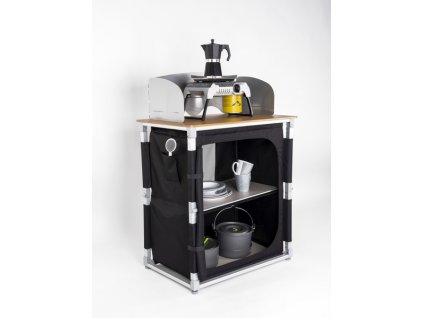 307561 camp4 bamboo quick mini camping kitchen