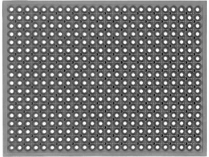 308062 gumova rohoz 60x40cm cerna