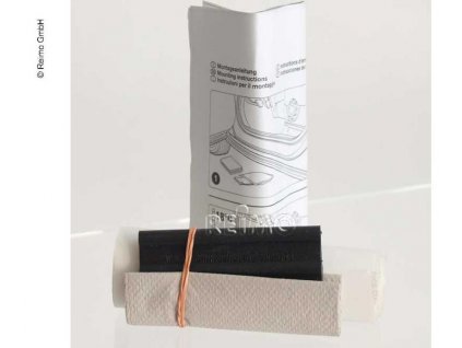 217843 ochranna folie vw caddy od roku 2005 na nakladaci prahy a naraznik 1ks transparentni