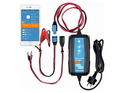 309091 chytra nabijecka baterii bluesmart 12v 7a ip65 dc konektor