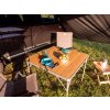 Skladací kempingový stôl s bambusovou doskou (Varianta 9105462)