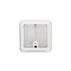 Strešné okno Carbest s ventilátorom alebo bez ventilátora, 28x28 cm