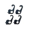 Náhradná sada háčikov na zrkadlovú tyč, sada 4 kusov
