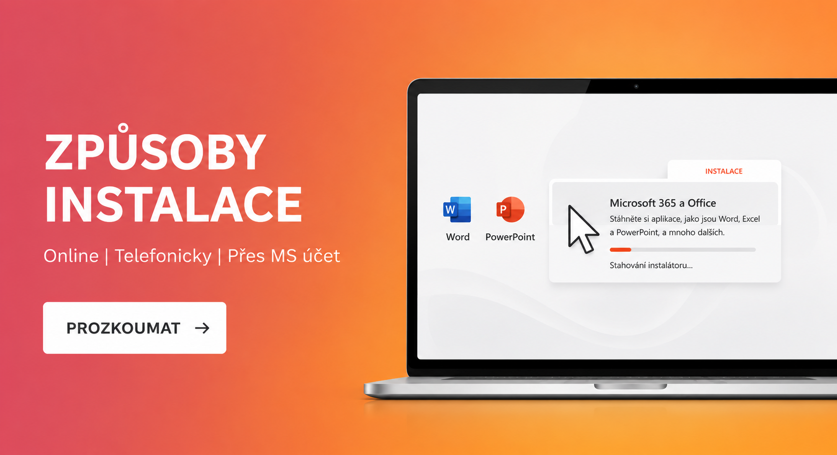 Způsoby instalace