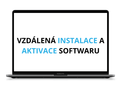 Vzdálená instalace a aktivace softwaru