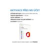 Microsoft Office 2021 Professional Plus (Windows) – aktivace přes Microsoft účet