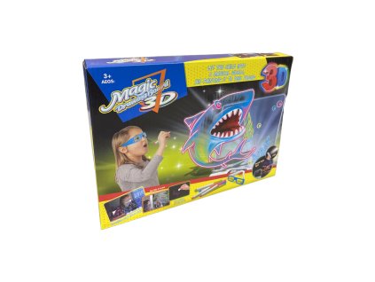 Magická světelná kreslicí 3D tabulka malá