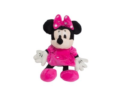 Mickey Mouse Plyšová Minnie v růžovém.JPG