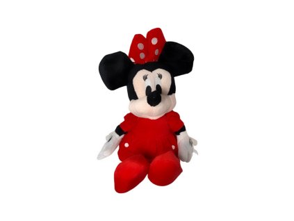 Mickey Mouse Plyšová Minnie v červeném