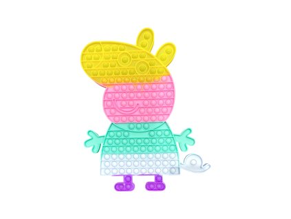 POP IT prasátko peppa jumbo pastelová