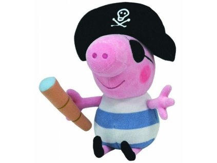 peppa pig plysovy george pirat 25 cm