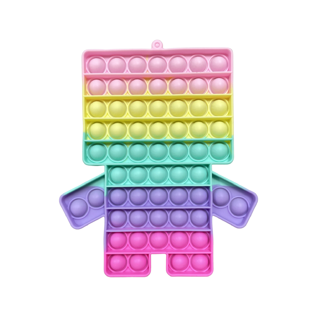 POP IT Antistresová hračka pastelový Minecraft JUMBO 20cm