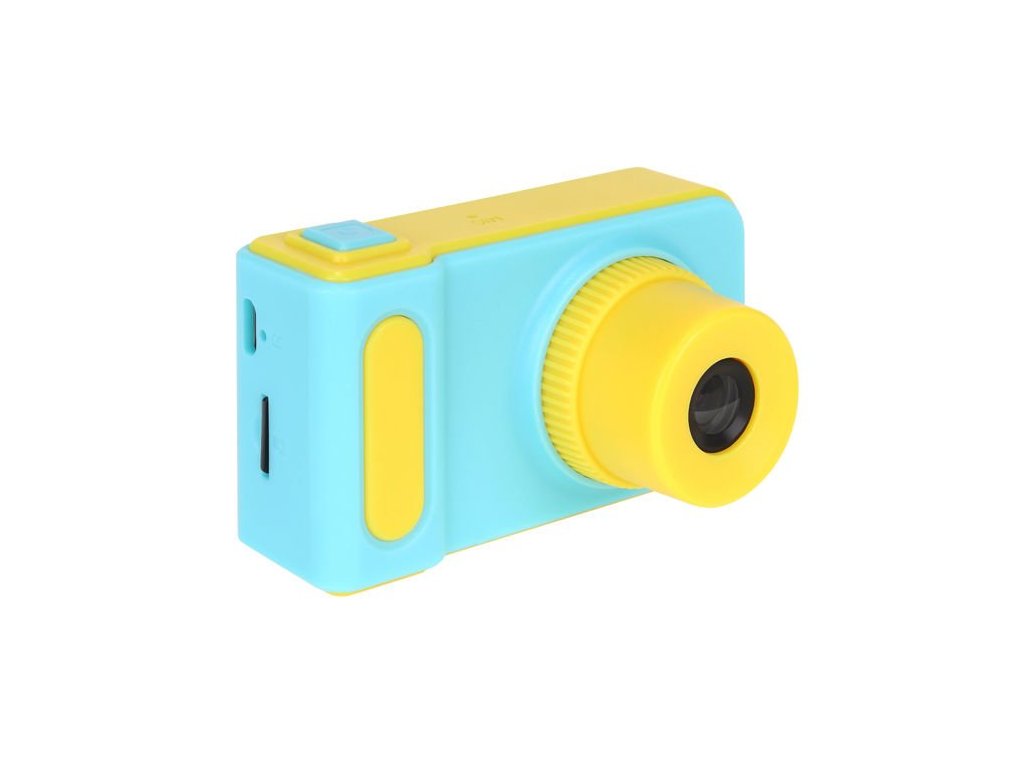 Dětský mini fotoaparát s kamerou na SD kartu Barva: Modrá