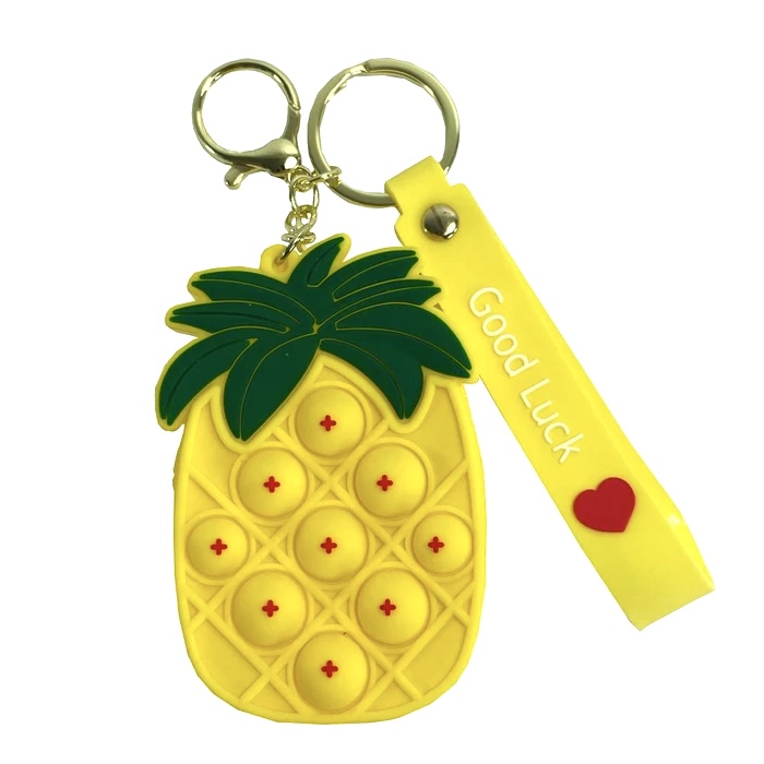 POP IT Antistresová hračka peněženka ananas