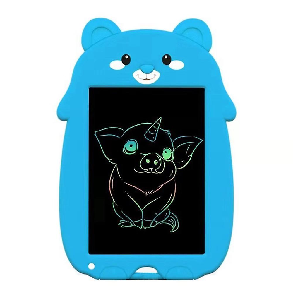 Dětská interaktivní psací a kreslicí tabulka 9" LCD Varianta: Modrý medvěd