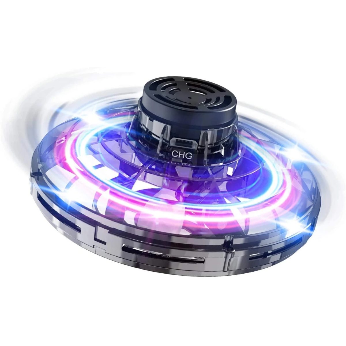 Házející PTW Flying spinner s LED osvětlením Barva: Modrá