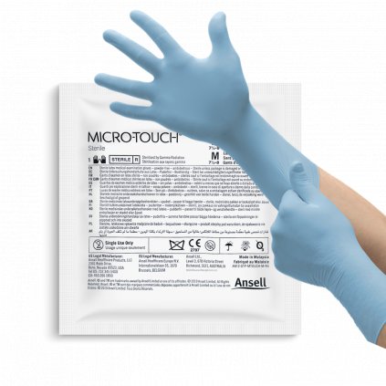 MICRO-TOUCH® Sterilní vyšetřovací nitrilové rukavice