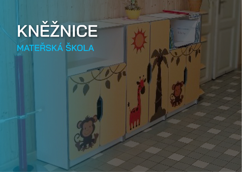 NOVÉ SKŘÍNĚ V MŠ KNĚŽNICE