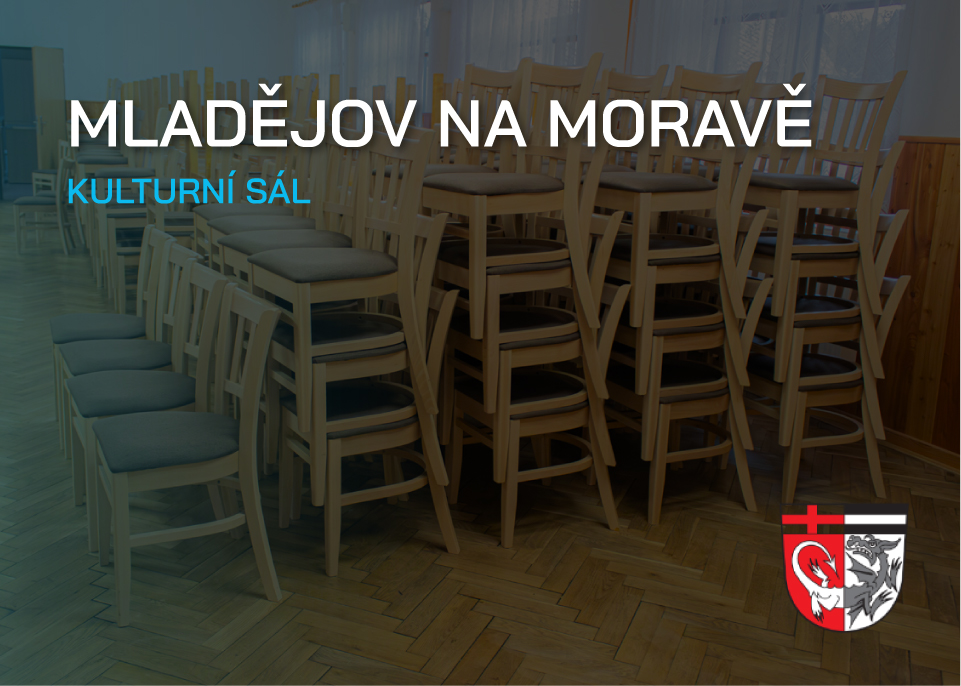 NOVÉ ŽIDLE V SÁLU MLADĚJOV NA MORAVĚ