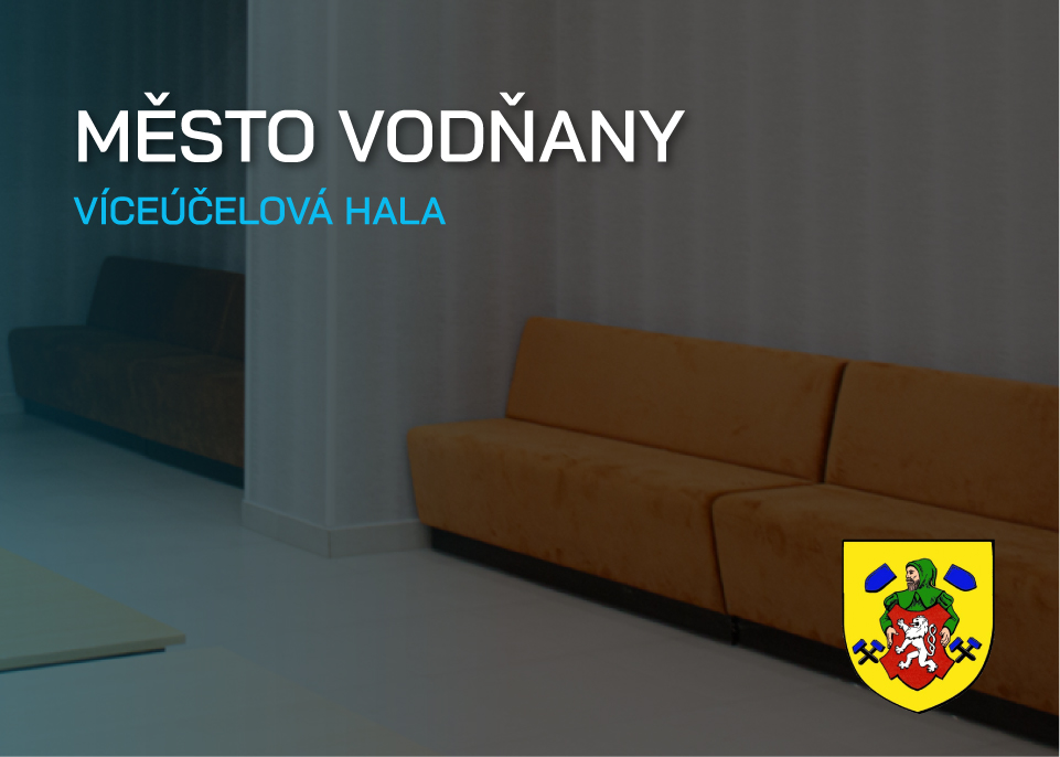 Lavice do víceúčelové haly ve Vodňanech