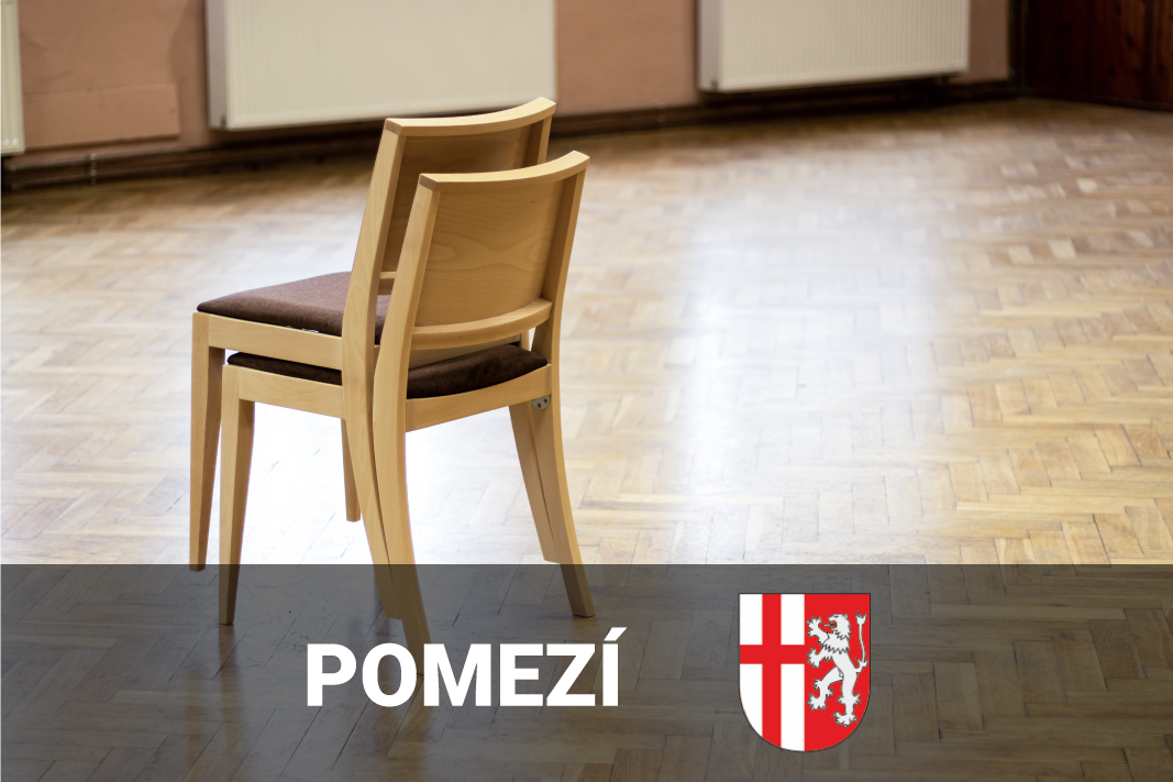 Židle a stoly do kulturního domu – Obec Pomezí