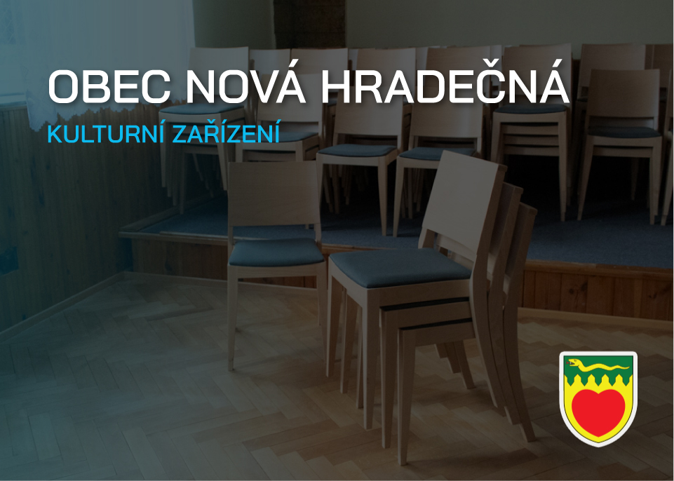 NOVÉ ŽIDLE V OBCI NOVÁ HRADEČNÁ