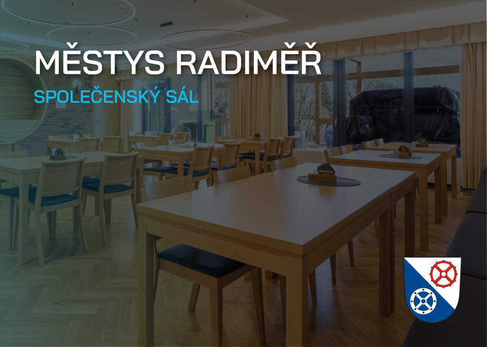 NOVÝ SEDACÍ NÁBYTEK DO MĚSTYSU RADIMĚŘ