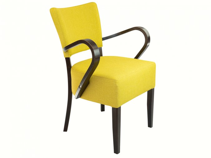 Kavárenská stylová židle s ohýbanými područkami | Ressed